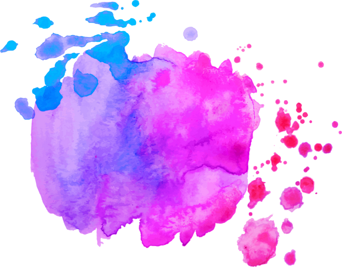 Abstract Watercolor Stain